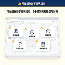景德镇建站-网站制作新手避坑指南：5个最常见的错误与对策