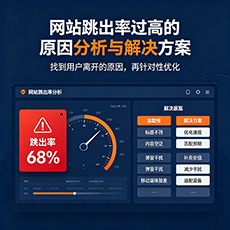 景德镇建站-网站跳出率过高的原因分析与解决方案