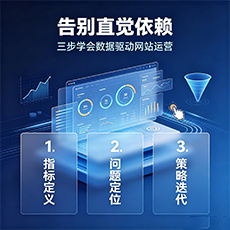 景德镇建站-告别直觉依赖:三步学会数据驱动网站运营