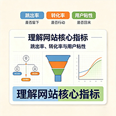 景德镇建站-理解网站核心指标：跳出率、转化率与用户粘性