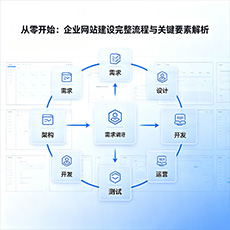 景德镇建站-从零开始:企业网站建设完整流程与关键要素解析